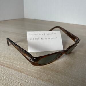 Persol Vintage 2701-S 472/3D Sunglasses FRAMES ONLY 51-19-135 Havana Italy